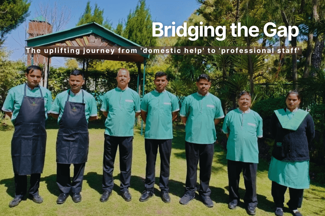 The uplifting journey from 'domestic help' to 'professional staff'